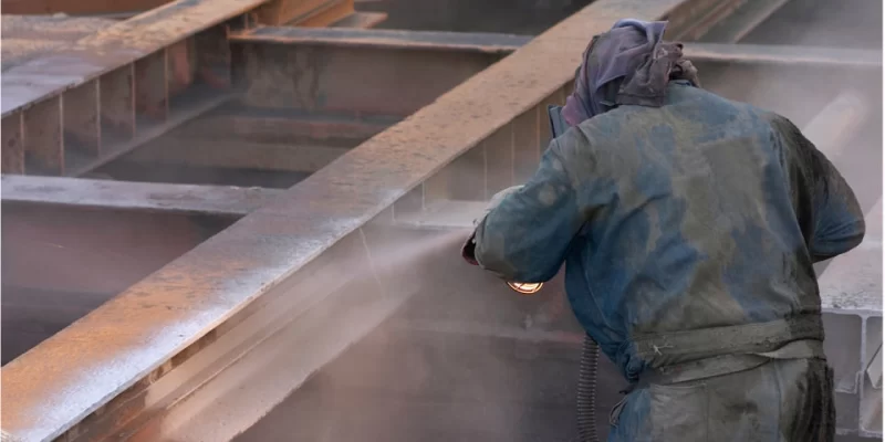 Çelik Konstrüksiyon Kumlama