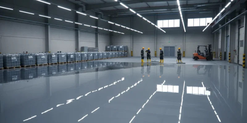 kapak-Depo Epoksi Zemin Kaplama Sistemleri