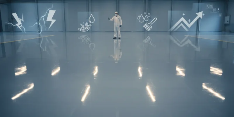 kapak-Epoksi Zemin Kaplama Avantajları