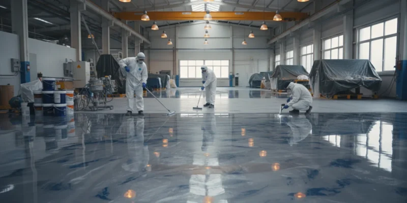 kapak-Epoksi Zemin Kaplama Hizmetleri